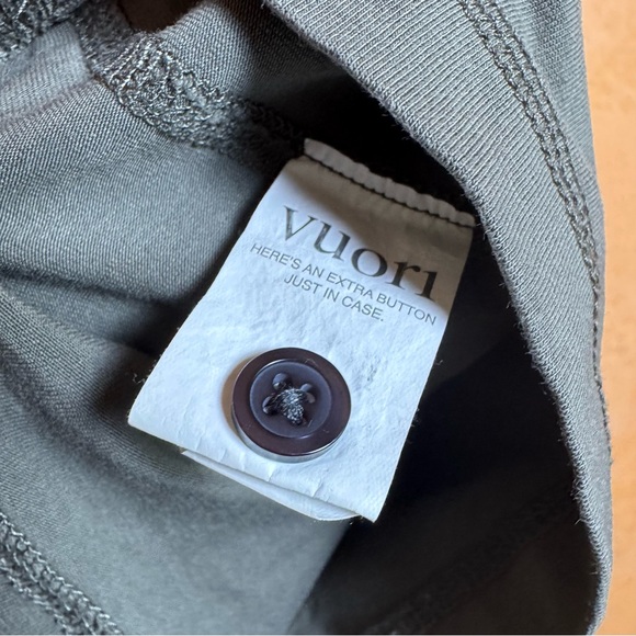 Vuori Short Sleeve Henley Tee – Neutral | Soft Stretch estimated large - Picture 3 of 7